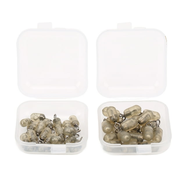 Conector giratorio para pesca de carpa, jaula de cebo para carpa, aparejo para el pelo, cuentas de tope, accesorios para aparejos de pesca, 40 Uds.