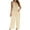 Khaki, variant on Buigttklop Pants for Women 2024 New Women'S V-Neck Spring/Summer Elegant Solid Color Jumpsuit Pants