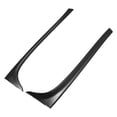 thumbnail image 4 of 2uds Negro Trasera Ventana Lateral Alerón Ala Adorno Carbono Fibra Patrón, 4 of 6
