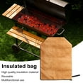 thumbnail image 3 of sunsanly BBQ Insulated Bag with Zipper Reusable Barbecue Blanket Portable Thermal Food Storage Pouch Easy to Carry Meat Insulation Bag for Outdoor BBQ Picnics Camping, 3 of 7