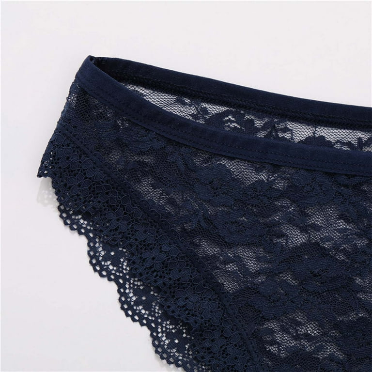 Women Sexy Lace Underwear Lingerie Thongs Panties Ladies Hollow Out  Underwear Tietoc