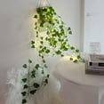 thumbnail image 3 of CUITING 100 LED Ivy String Lights 32.8ft Artificial Ivy Garland with Lights Hanging Greenery Leaf Plants for Home Kitchen Garden Office Wall Decor Wedding Party Decor, 3 of 7