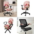 thumbnail image 2 of FKELYI Cherry Floral Cardinal Bird Print 4 Pcs Set Office Chair Slipcover Anti-Dust Swivel Boss Chair Protector Covers Soft Breathable Armchair Cover for Home Office Decoration, 2 of 7