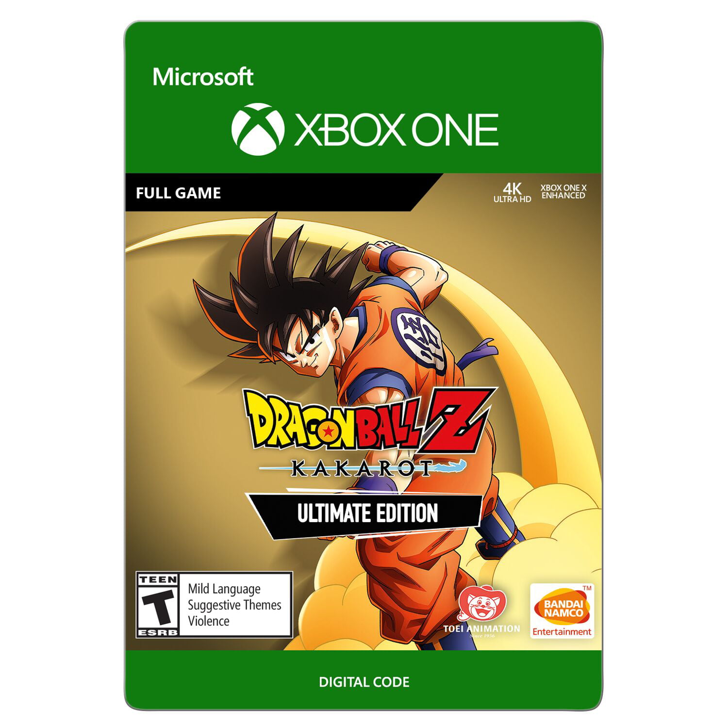 Dragon Ball Z Kakarot Ultimate Edition Bandai Namco Xbox One Digital Download Walmart Com Walmart Com