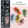 thumbnail image 4 of opvise Nail Stamping Plate Various Patterns Clear Engraved Rust-Proof Polish Printing Flowers Nail Art Stamp for Girl, 4 of 8
