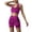 A932_Hot Pink, variant on CIENVNSTG Two Piece Workout Sets for Women Summer Seamless High Waist Shorts Yoga Outfits Sports Bra Gym Shorts Workout Gym Yoga Black L