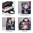 thumbnail image 3 of Balery Modern Abstract Colorful Skull B Mochila Ligera para Hombres y Mujeres – Resistente y Impermeable, Ideal para la Escuela, el Trabajo, los Viajes y el Uso Diario, 3 of 7