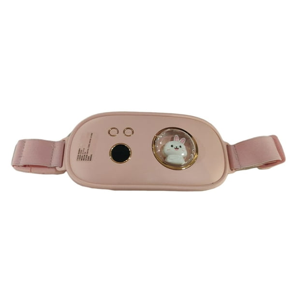 Advancent Cinturón de calentamiento menstrual, cinturones de masaje de eléctrica, almohadilla térmica de carga, alivio del dolor, mujeres, Electrodomésticos Rosa Advancent HA078050-01