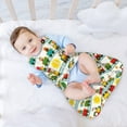 Salouo Train With Animals Print Baby Sleep Sack Wearable Blanket for