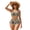 Camo Duck, variant on Women's High Waisted Two Piece Swimsuit Twist Front V Neck Push Up Bikini Sets Ruched Bathing Suit Swimwear Duck Camouflage Woman 3XL