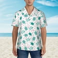 thumbnail image 6 of Picia Sea Turtle Gentle Cotton Regular Fit Short Sleeve Casual Hawaiian Shirt for Men-XX-Large, 6 of 9