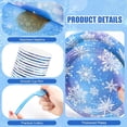 thumbnail image 3 of 350 PCS Frozen Party Supplies Set for 50 Guests Includes Snowflake Plates Cups Napkins Utensils, 3 of 6