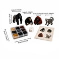 thumbnail image 3 of 3D Beaded Animals DIY Kit, 4-Piece Bead Animal Making Kit for Beginners & Creative Adults（Orangutan）, 3 of 6