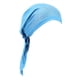 thumbnail image 1 of Turbante Elástico Perfecl Musulmán Mujer Imitación Pérdida de Cabello Azul, 1 of 5