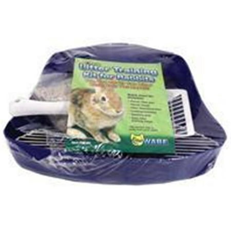 Ware Mfg. Inc. Bird-sm An-Litter Training Kit For Rabbits- Assorted 12.75x9.5x5.75