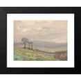 thumbnail image 2 of Robert Polhill Bevan 14x12 Black Modern Framed Museum Art Print Titled - Landscape with Three Trees, 2 of 5