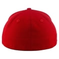 thumbnail image 4 of Gorra New Era Blank Custom 59FIFTY ajustada con pico plano rojo, 4 of 4