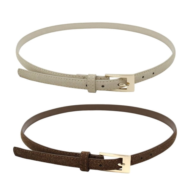 GEORGE G CINTURON DELGADO LISO SUADE 2PACK TCH