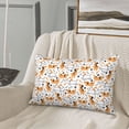 thumbnail image 5 of Picia Cute Dog Pattern Plush Pillow Case – Soft and Cozy Cushion Cover, Hypoallergenic Throw Pillow Case for Home Decor-16"x24", 5 of 6