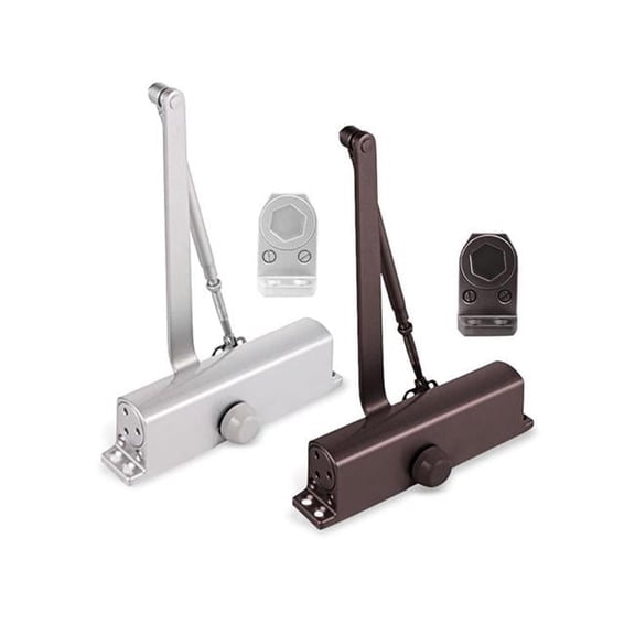 Premier Lock #2 Aluminum Adjustable Door Closer UL Listed 25-40Kg