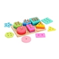 thumbnail image 2 of Montessori clasificación apilamiento juguetes clasificador de formas habilidad fina juguete regalos duradero 1 Juego de madera Salvador Clasificación de juguetes apilables, 2 of 10