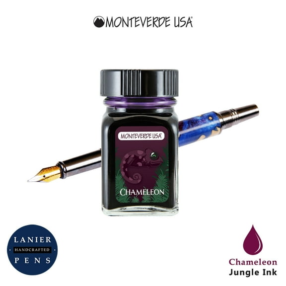 Monteverde G309CM Ink Bottle 30 ml - Jungle Chameleon (Burgundy)