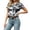 5-Black, variant on Arlun Western Cowgirl Printed T Shirts for Women Classic Crew Neck Short Sleeve Lightweight Going out Tops Casual Styling and Versatile Country Music Graphic Tee 2026 7-White XL