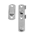 thumbnail image 3 of 1Set Hasp Latch METAL Hasp Latch Lock Sliding Door Lock for Window Cabinet Fitting & 20Pcs Wire Fixing Clamp Clip White, 3 of 9
