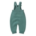 thumbnail image 3 of Sngxgn Long Sleeve Onsies for Baby Boys' Bodysuits Ribbed Fall Baby Boy Romper Undershirt(Green,80), 3 of 9