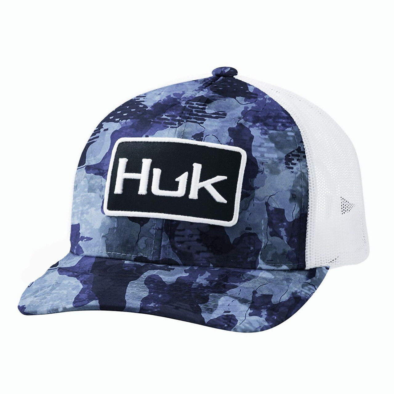 Huk Men's Huk'd Up Performance Stretch Hat (Huk'd Up - Black 
