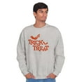 thumbnail image 5 of Happy Halloween Trick or Treat Bats Sweatshirt for Men or Women Brisco Brands S, 5 of 6