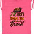 thumbnail image 4 of Inktastic I'll Just Have the Breast with Turkey Illusration Boys or Girls Baby Bodysuit, 4 of 5