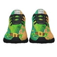 thumbnail image 5 of Shamrock Leprechaun's Hat Happy St Patrick Day Shoes Sneakers Black Size 13, 5 of 7