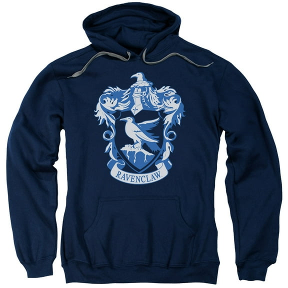 Men's Harry Potter Ravenclaw Crest Hooded Sweatshirt XX-Large Navy