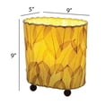 thumbnail image 2 of Eangee Home Design Mini Guyabano Table Lamp, Shade Made Of Guyabano Leaves, 9x5x9 Inches, 2 of 5