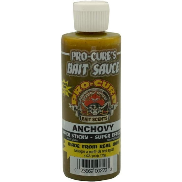 Pro-Cure Anchovy Bait Sauce, 4 Ounce, Yellow