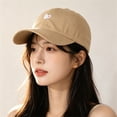 thumbnail image 4 of HuangHuanChen Unisex Baseball Caps Lover Heart Embroidery Summer Sunshade Hat Sun Caps Student's Versatile Visor Hat Baseball Caps Daily Wear, 4 of 5