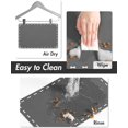 thumbnail image 4 of -Dog Food Mat-Absorbent Dog Bowl Mat-Quick Dry Dog Mat for Food and Water-Pet Food Mat-Dog Placemat-Dog Water Mat for Sloppy Drinkers, 4 of 6