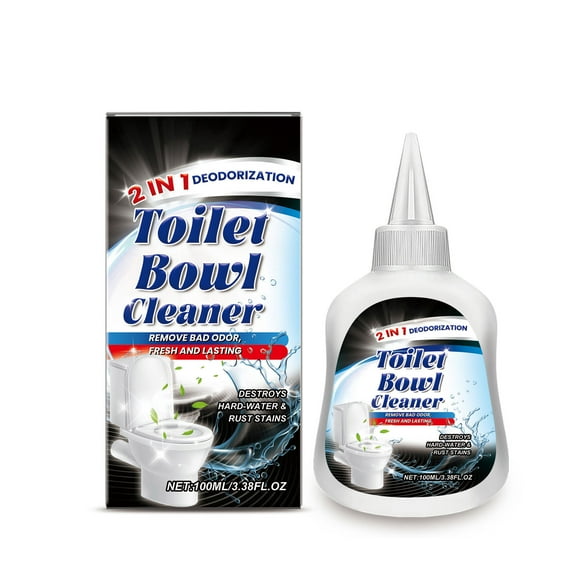 Toilet Cleaner Toilet Cleaner Powerful Stain Remover 100ml Descaling Foam for Bathroom Toilet Bowl Limescale Rust Removal Deodorizing Household Cleaning Solution Bathroom Cleaner
