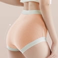 thumbnail image 4 of Taqqpue Cotton Maternity Underwear Shapewear Over Bump Plus Size Seamless Soft Hipster Support Maternity Panties Clothes High Waisted M-5XL, 4 of 7