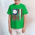 thumbnail image 2 of Hessimy Toddler Boys Short Sleeve Shirt Summer Graphice Cotton T-Shirt Tops Tees,Graphic Print(Green,3-4 Years), 2 of 4