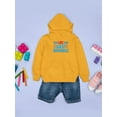 thumbnail image 3 of Life Liberty Happiness Neon Hoodie Juniors -Image by Shutterstock,  Medium, 3 of 4