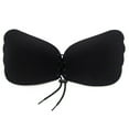 thumbnail image 5 of Women's Sexy Strapless Backless Padded Push Up Bra Invisible With Drawstrings, 5 of 6