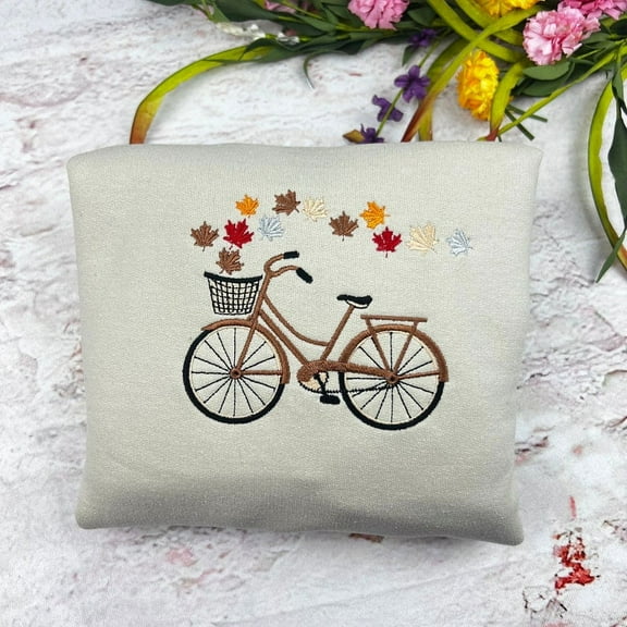 Autumn Embroidered Sweatshirt