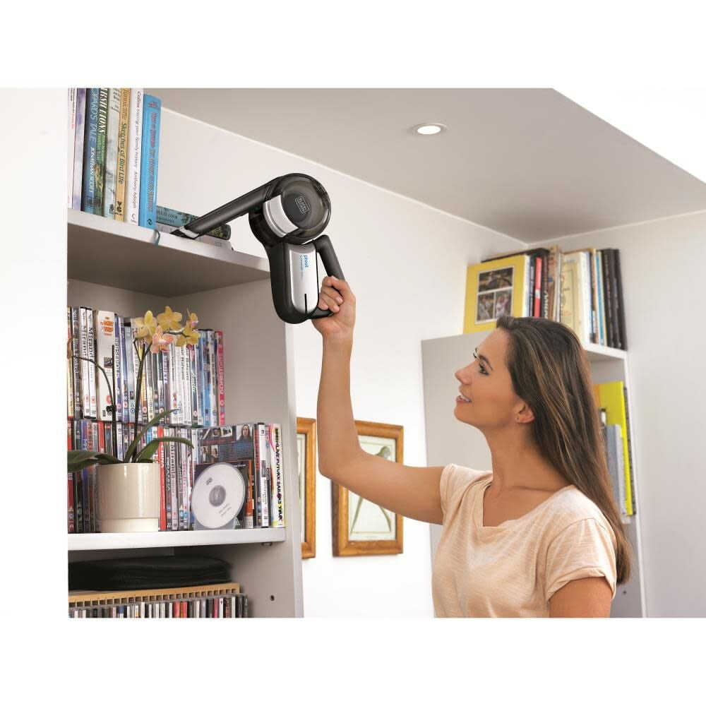 BLACK+DECKER dustbuster 20V MAX Lithium-Ion Pivot Vac Cordless Hand Vacuum, BDH2000PLA