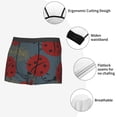 thumbnail image 6 of Haiem Ladybug Men's Boxer Briefs, Every Day Comfort Stretch Cotton Moisture-Wicking Underwear-Small, 6 of 9
