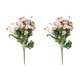 thumbnail image 1 of Matsuzay 2 unids/set flores de margarita de seda Artificial decoración del hogar multicolor, 1 of 6