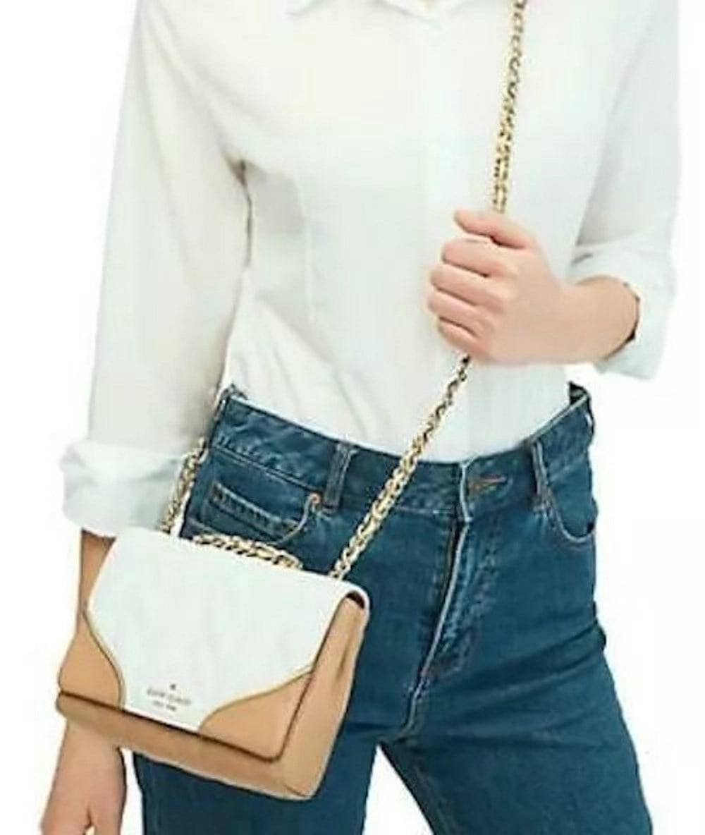 Kate Spade Emelyn Mini Briar Lane Quilt Colorblock Chain Crossbody Handbag