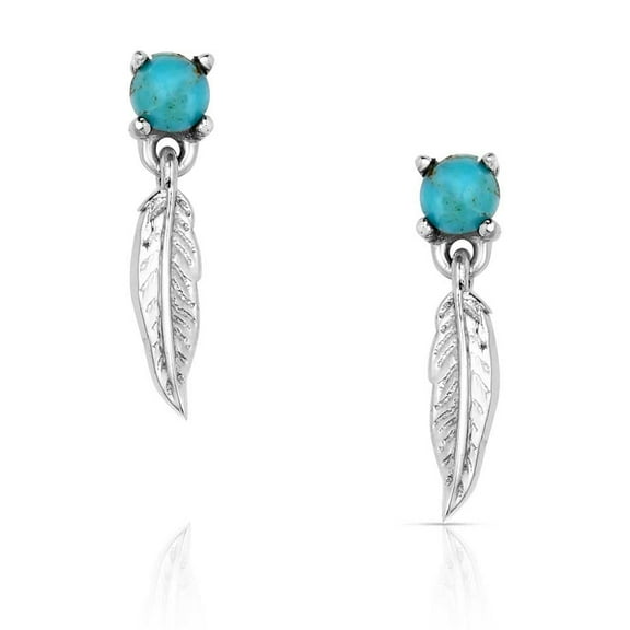 Montana Silversmiths Take Flight Turquoise Earrings