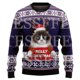 thumbnail image 3 of Suéter feo de punto de algodón para Halloween, perro, gato, oso, Navidad, suéter vintage de invierno, jersey retro de manga larga con impresión 3D, estilo informal, estilo Harajuku, 3 of 5